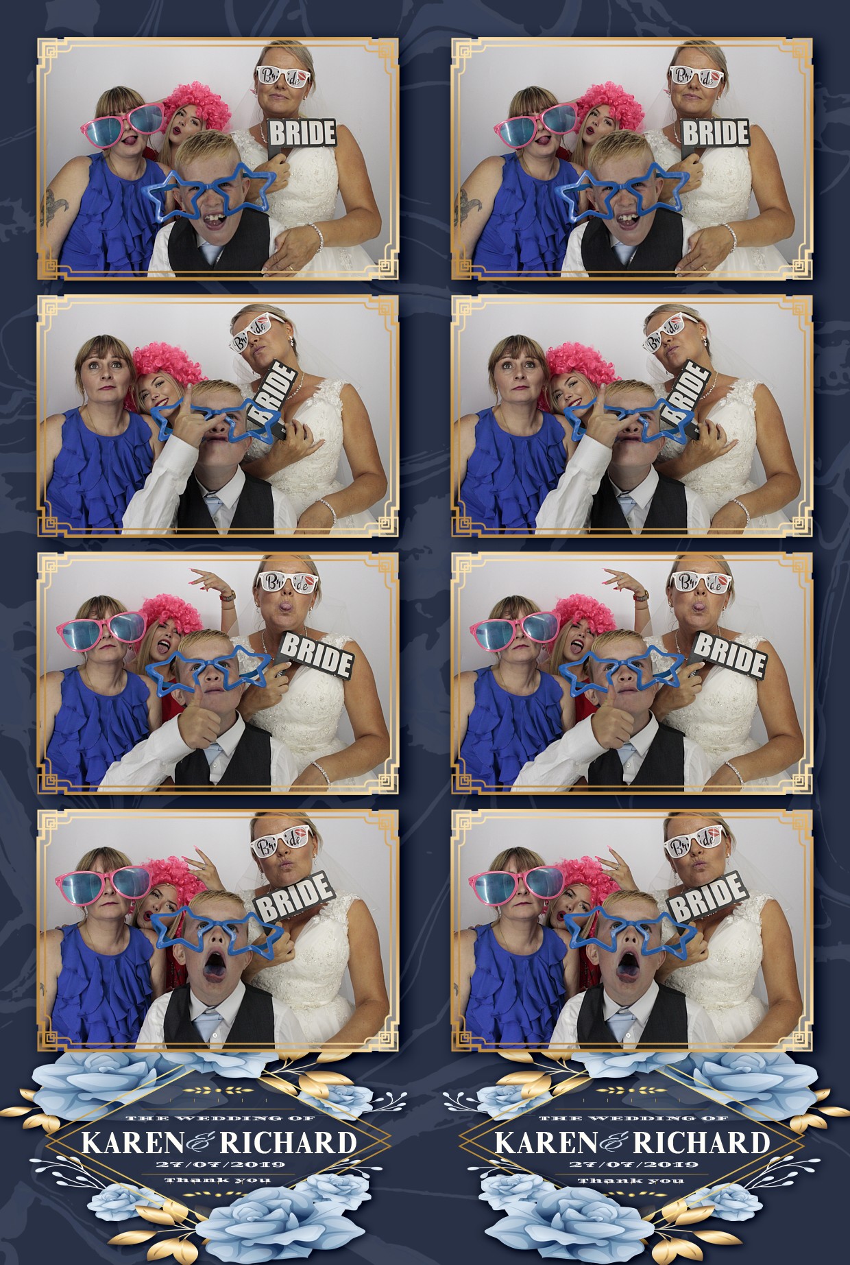 Richard & Karen's Wedding Reception | View more photos from the event at gallery.myphotoboothexperience.co.uk/u/MyPhotoBoothExperienceLtd/Richard-Karens-Wedding-Reception